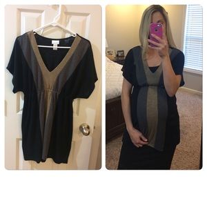 Motherhood Maternity tunic length top